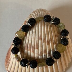 Handcrafted Stretch Bracelet 8mm nwt